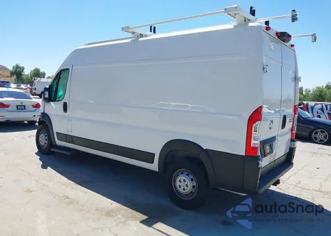 2023 Ram Promaster 2500 High Roof 159" Wb z USA, uszkodzony, nr VIN 3C6LRVDG6PE502379